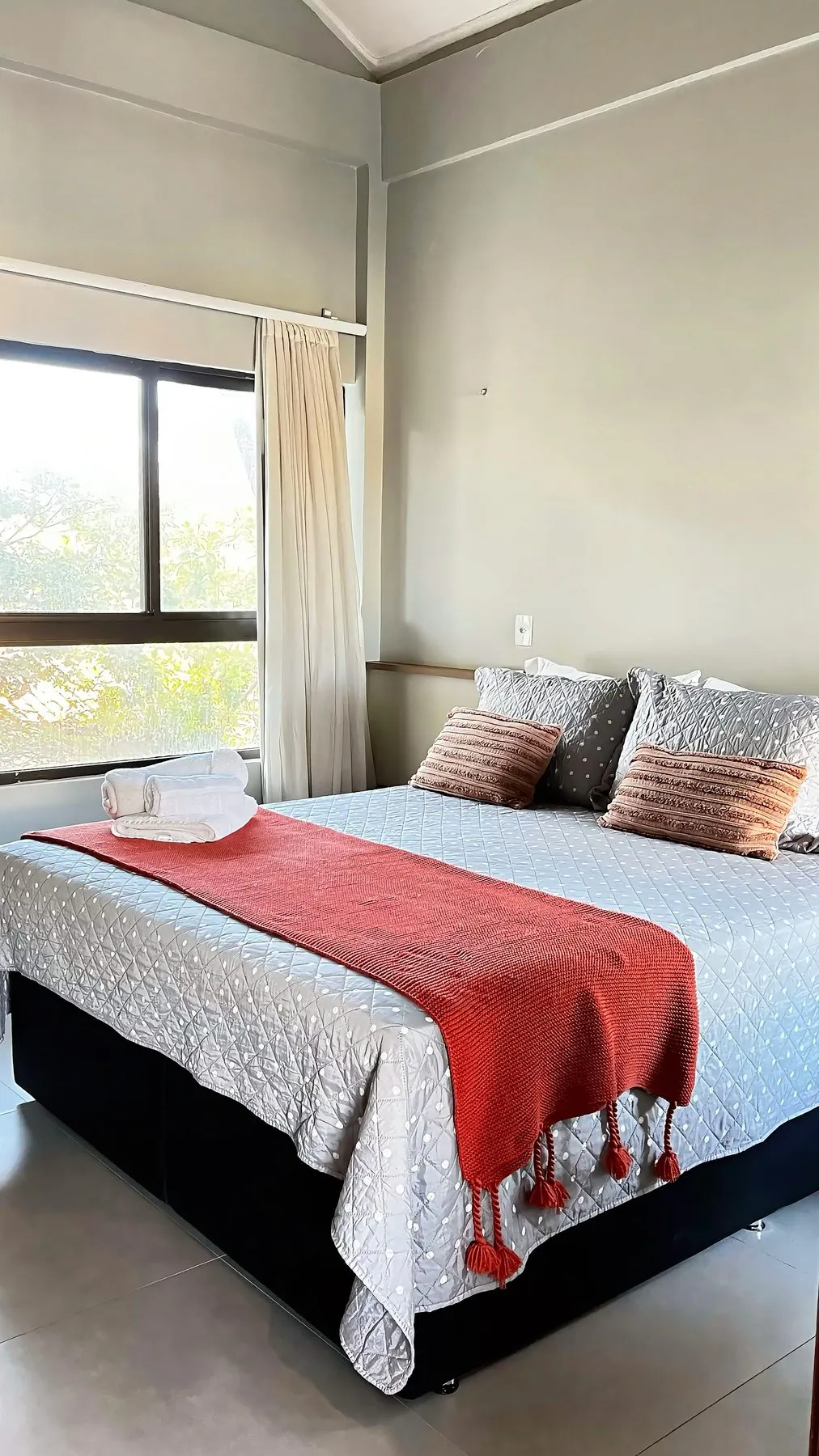 O quarto de casal do Onda 02